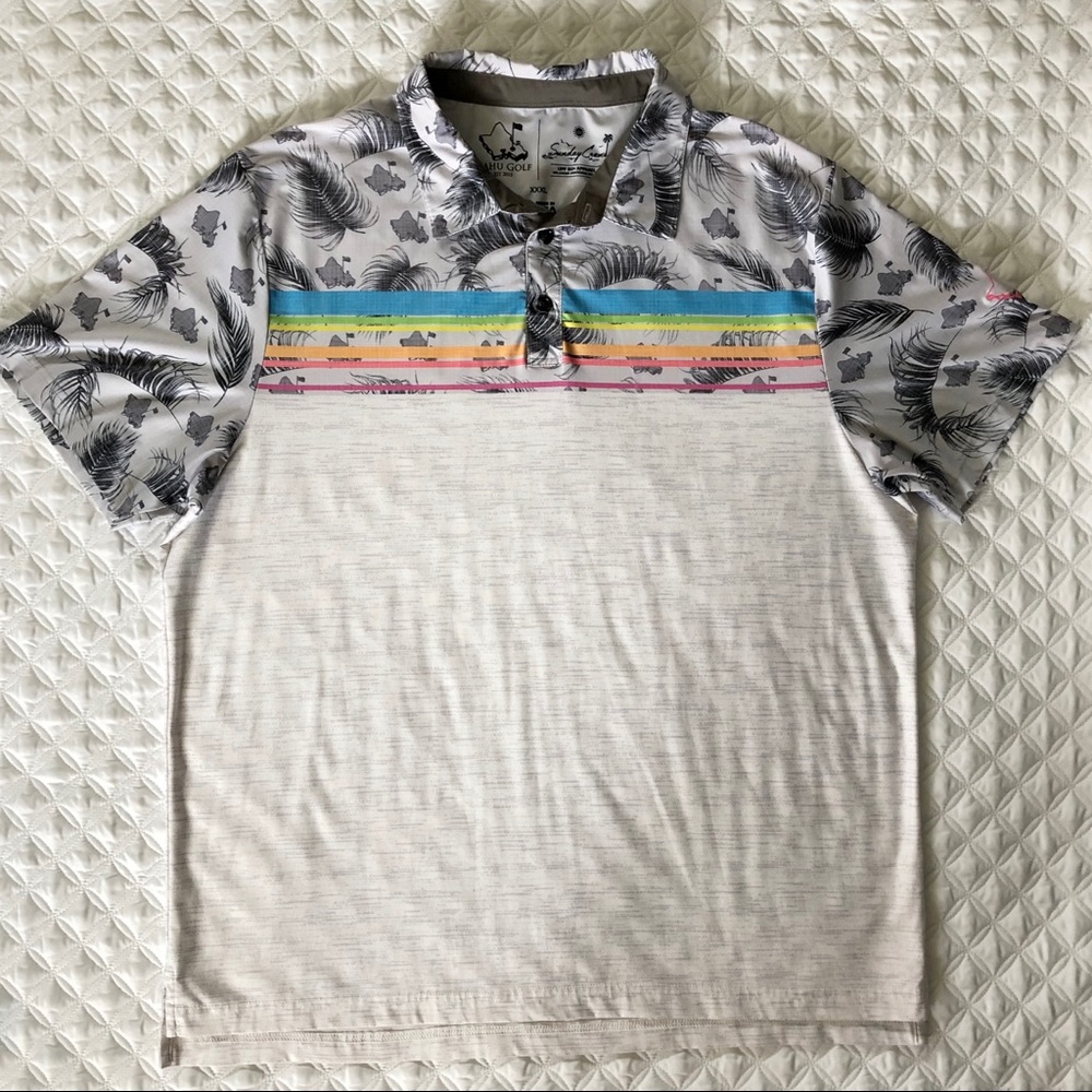 Oahu Golf Apparel Mens Golf Shirt